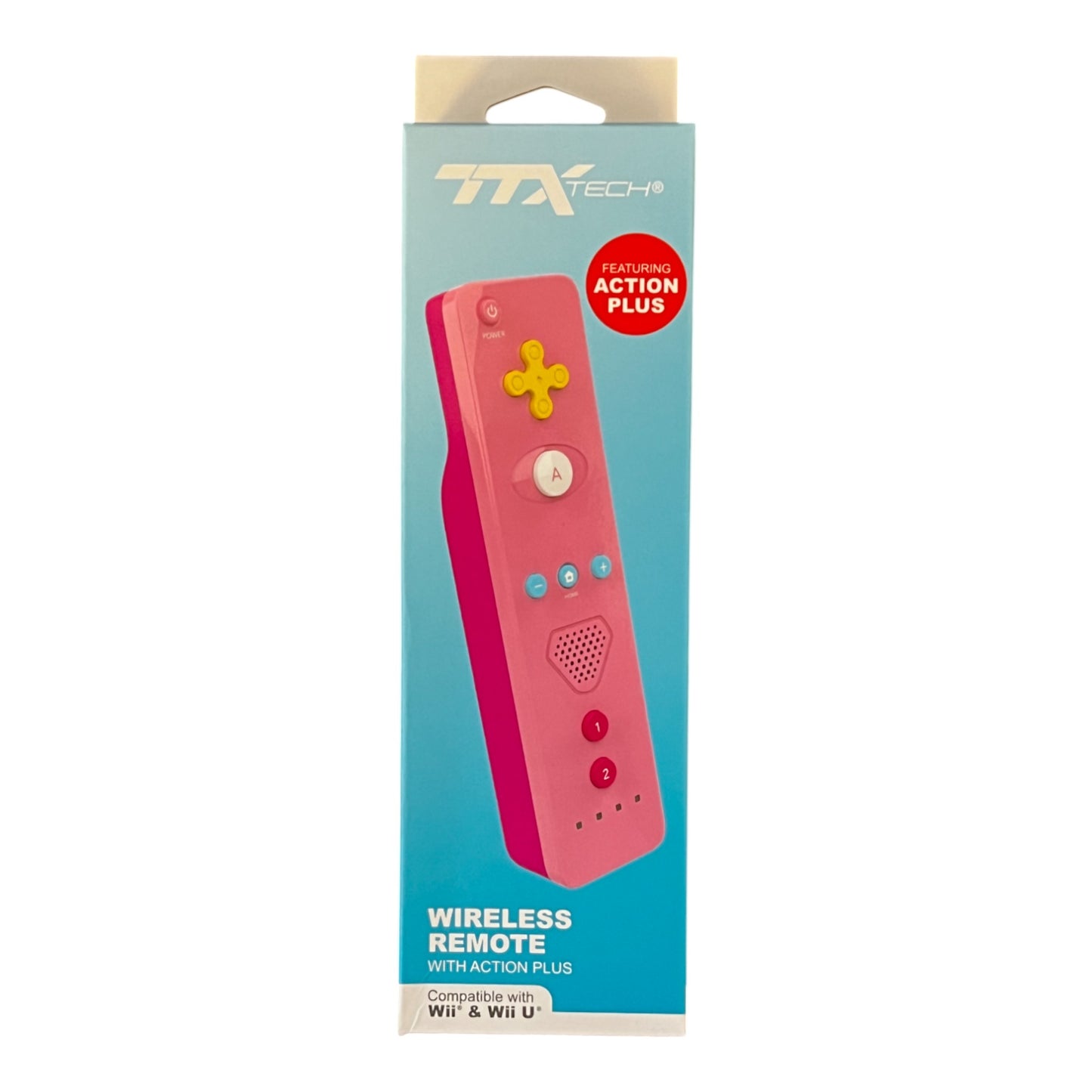 Wii & Wii U Wireless Remote with Action Plus - Various Colours