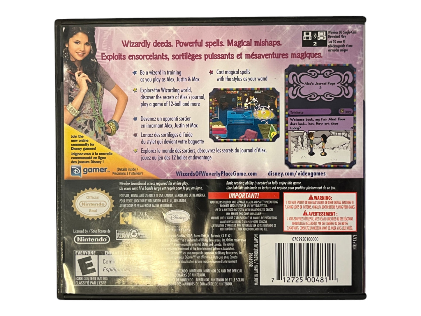 Wizards of Waverly Place (DS)