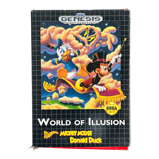 World Of Illusion [Cardboard Box] (Sega Genesis)