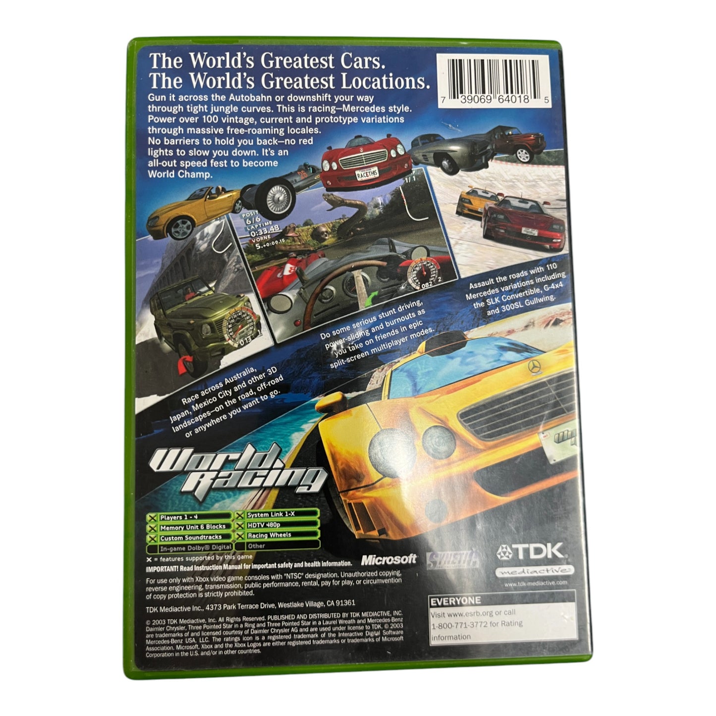 World Racing (Xbox)