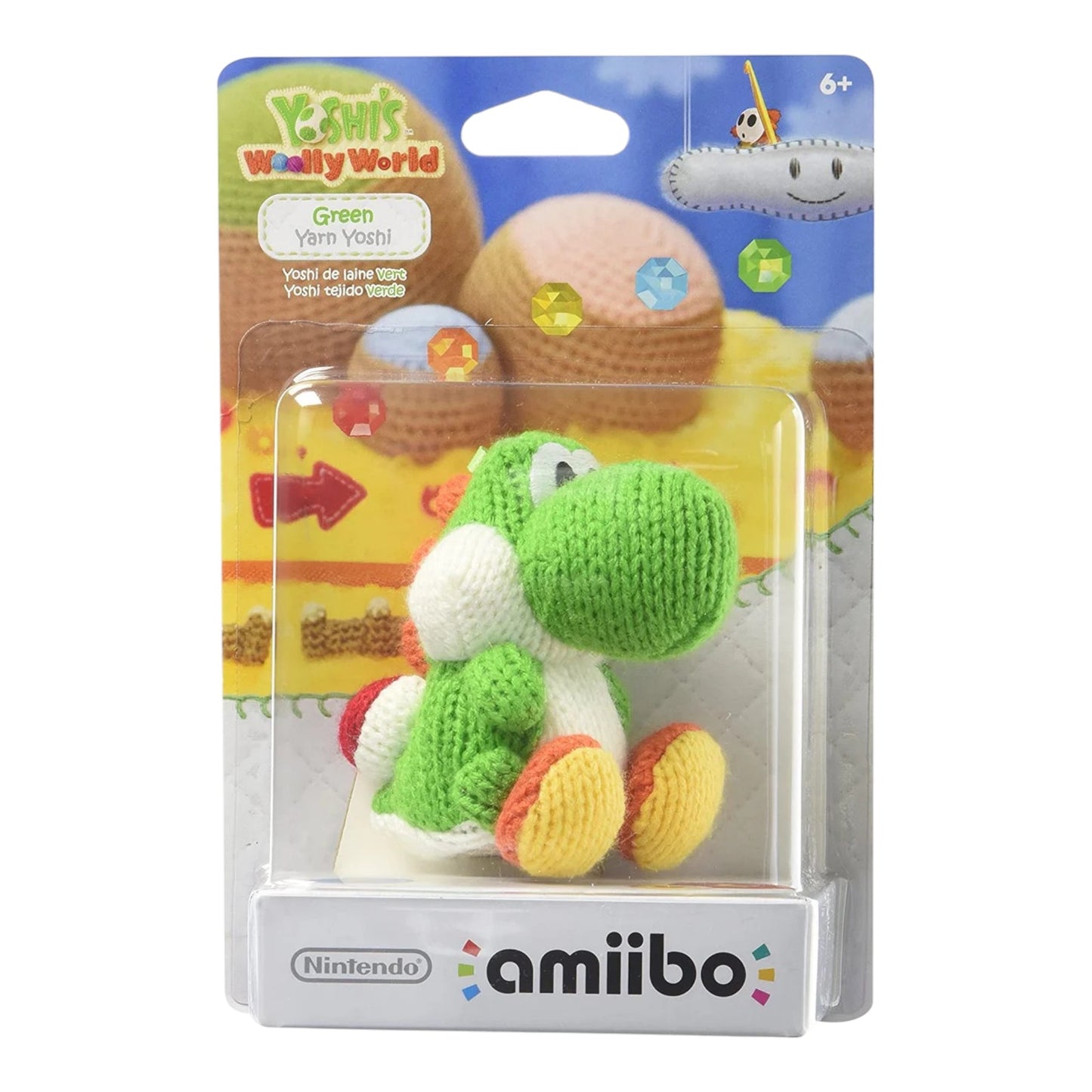 Yarn Yoshi - Green (amiibo)