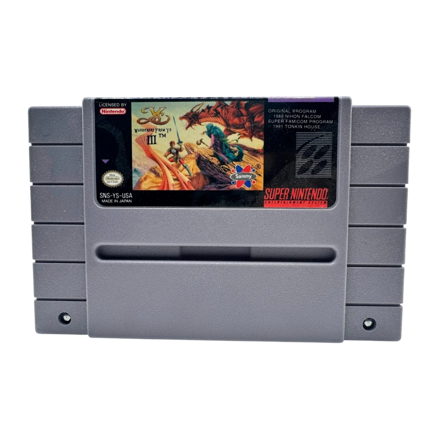 Ys III Wanderers from Ys (SNES)