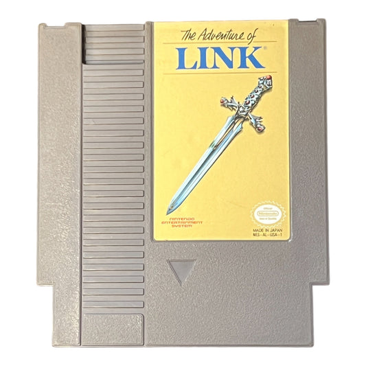 Zelda II The Adventure of Link [Gray Cart] (NES)