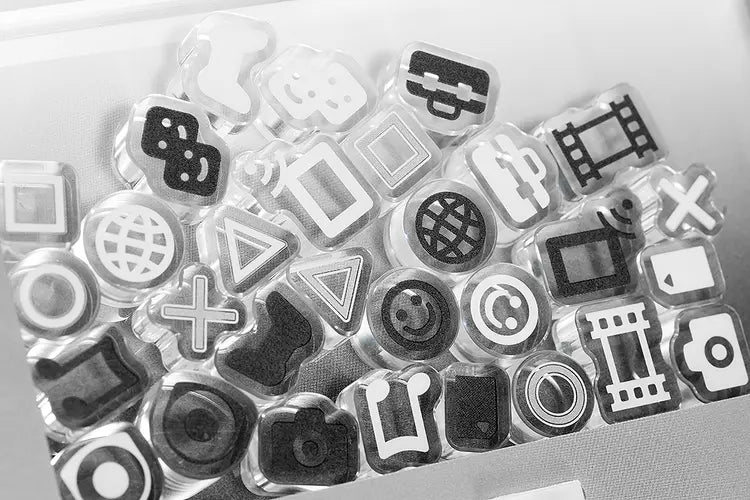 PSP™ (PlayStation™Portable) Rattle Acrylic Stand: White Ver.