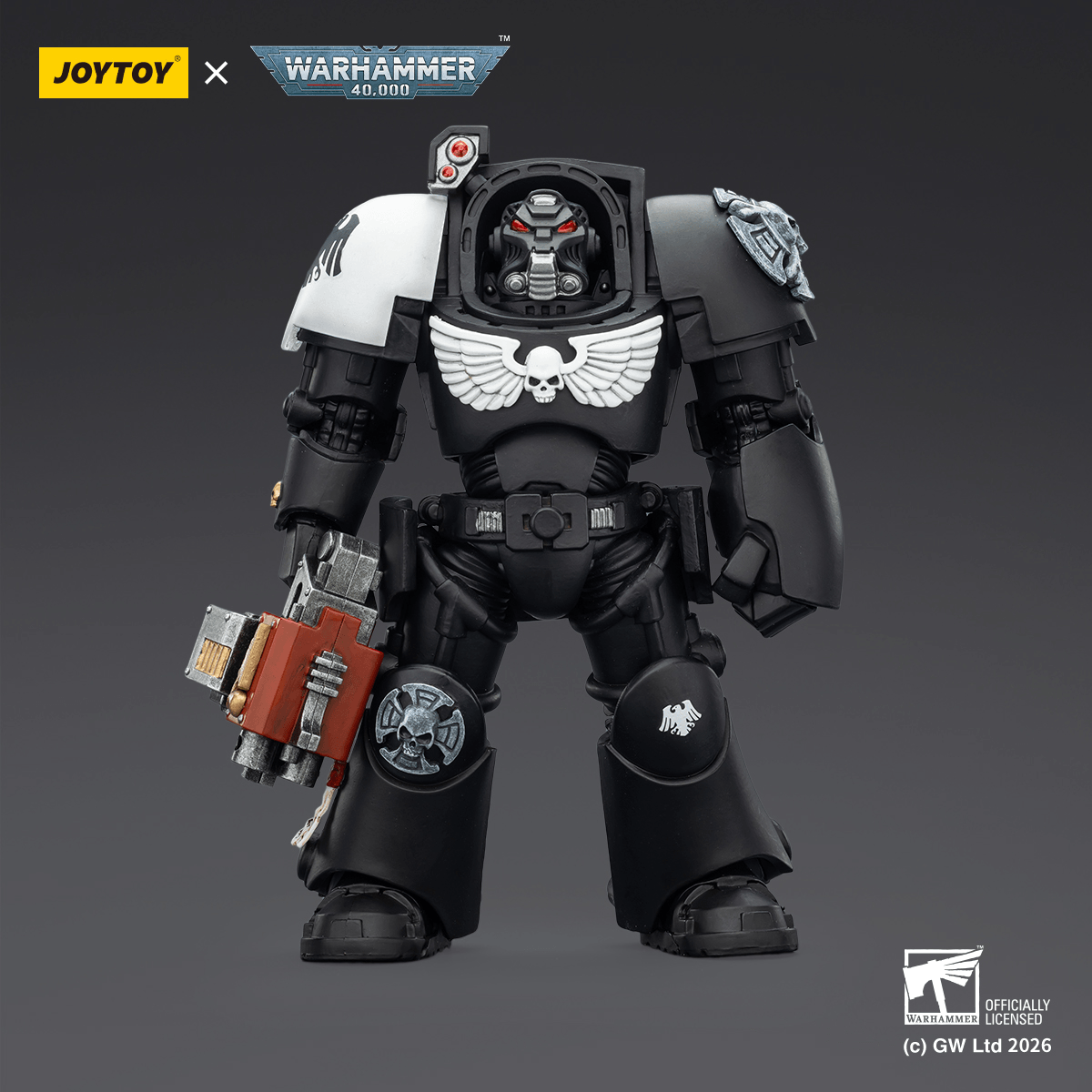 JOYTOY - Raven Guard Terminator 2 with Power Fist and Storm Bolter