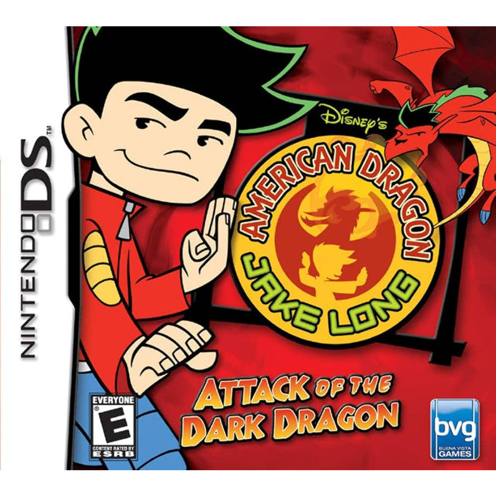 American Dragon Jake Long Attack of the Dark Dragon (DS)