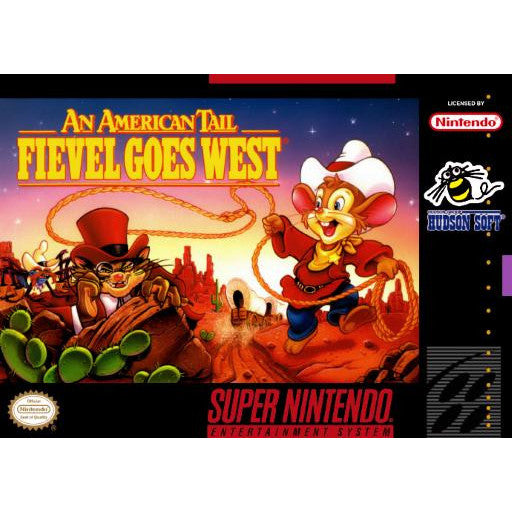 An American Tail Fievel Goes West (SNES)
