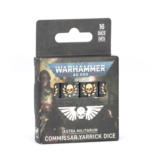 Warhammer 40,000 - Astra Militarum: Commissar Yarrick Dice (PRE-ORDER RELEASES MAY 9TH)