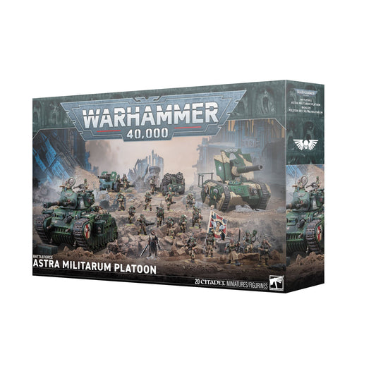 Warhammer 40,000 - Battleforce: Astra Militarum Platoon (PRE-ORDER RELEASES JULY 11TH)