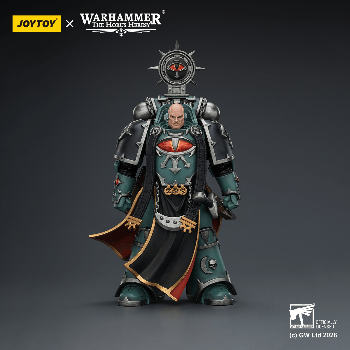 JOYTOY - Sons of Horus Dark Emissary Consul with Staff of Dark Authority