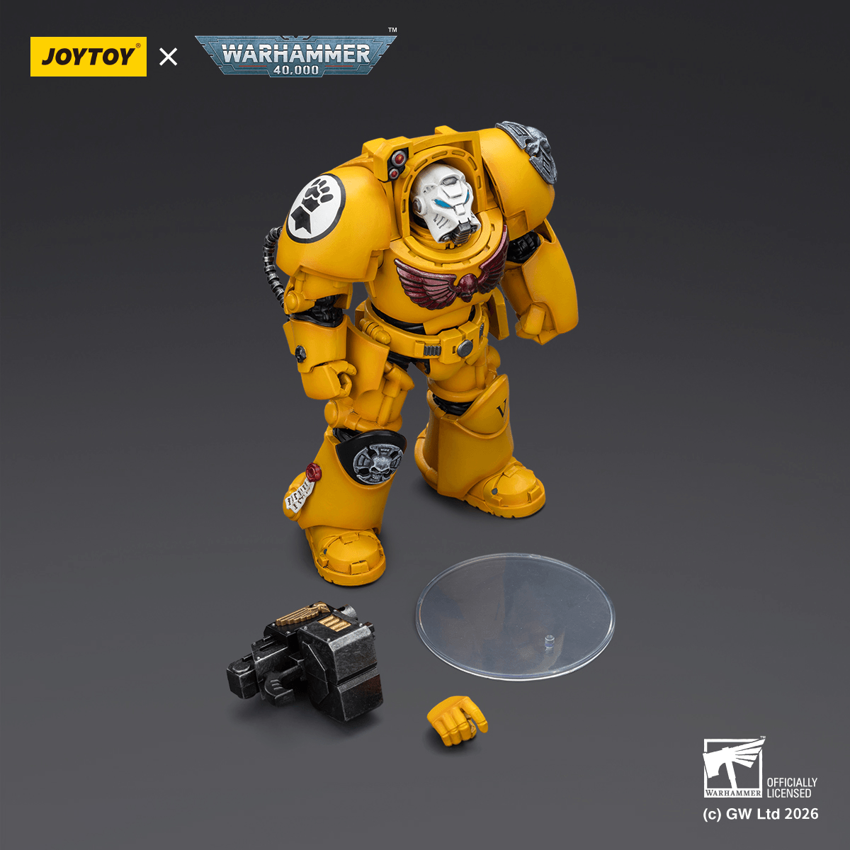 JOYTOY - Imperial Fists Terminator 2 with Power Fist and Storm Bolter