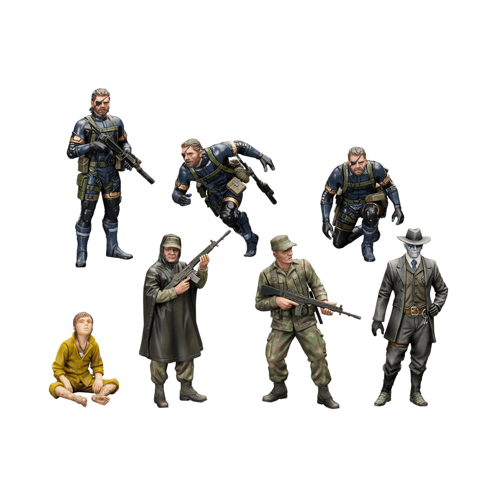 Metal Gear Solid V Ground Zeroes Set Model Kit