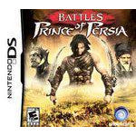 Cover of 'Battles of Prince of Persia' for Nintendo DS with characters and title.