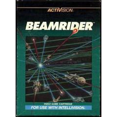 Cover of 'Beamrider' game cartridge for Intellivision by Activision