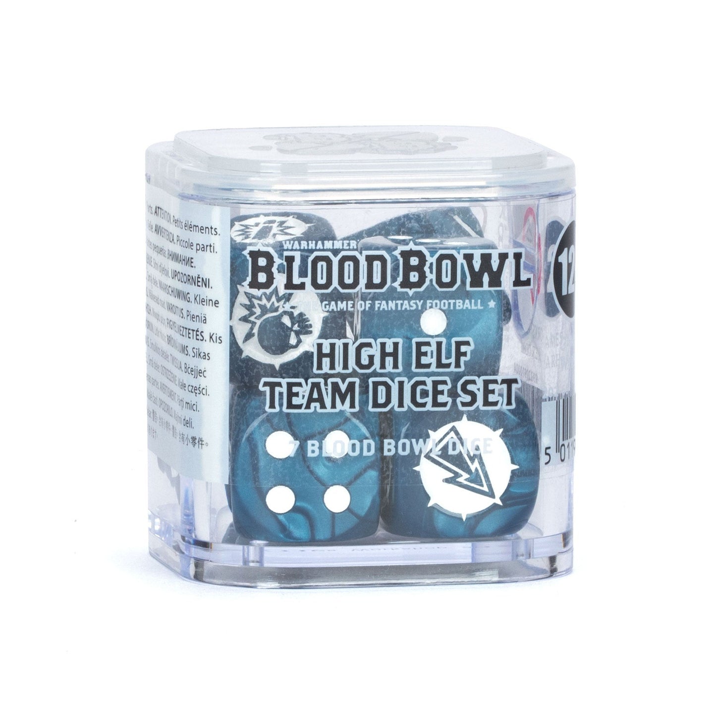 Warhammer Blood Bowl: High Elf Team Dice Set (PRE-ORDER RELEASES MAR 28TH)