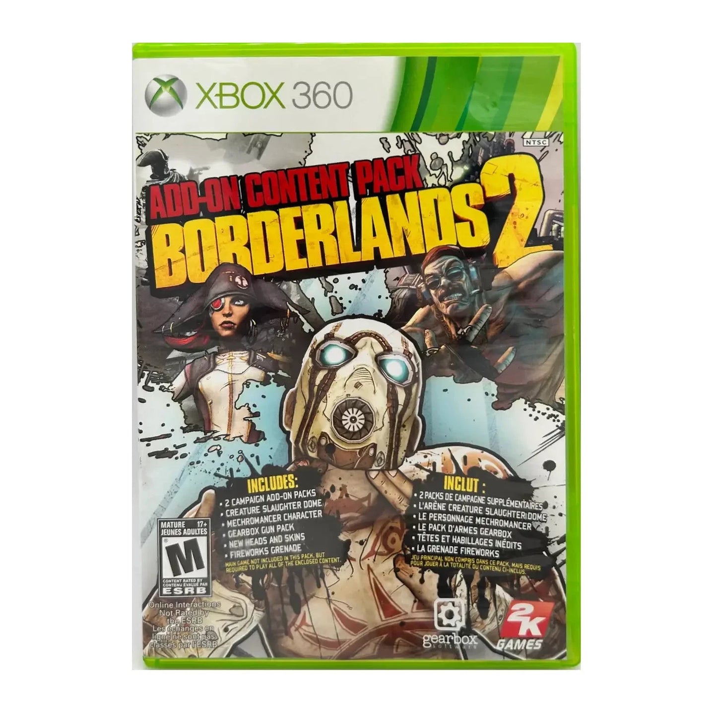 Borderlands 2: Add-on Content Pack (Xbox360)