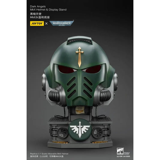 JOYTOY - Dark Angels MkX Helmet & Display Stand (PRE-ORDER RELEASES MAR)