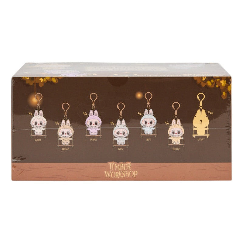 Labubu The Monsters Timber Workshop Playing on the Swing Plush Blind Box