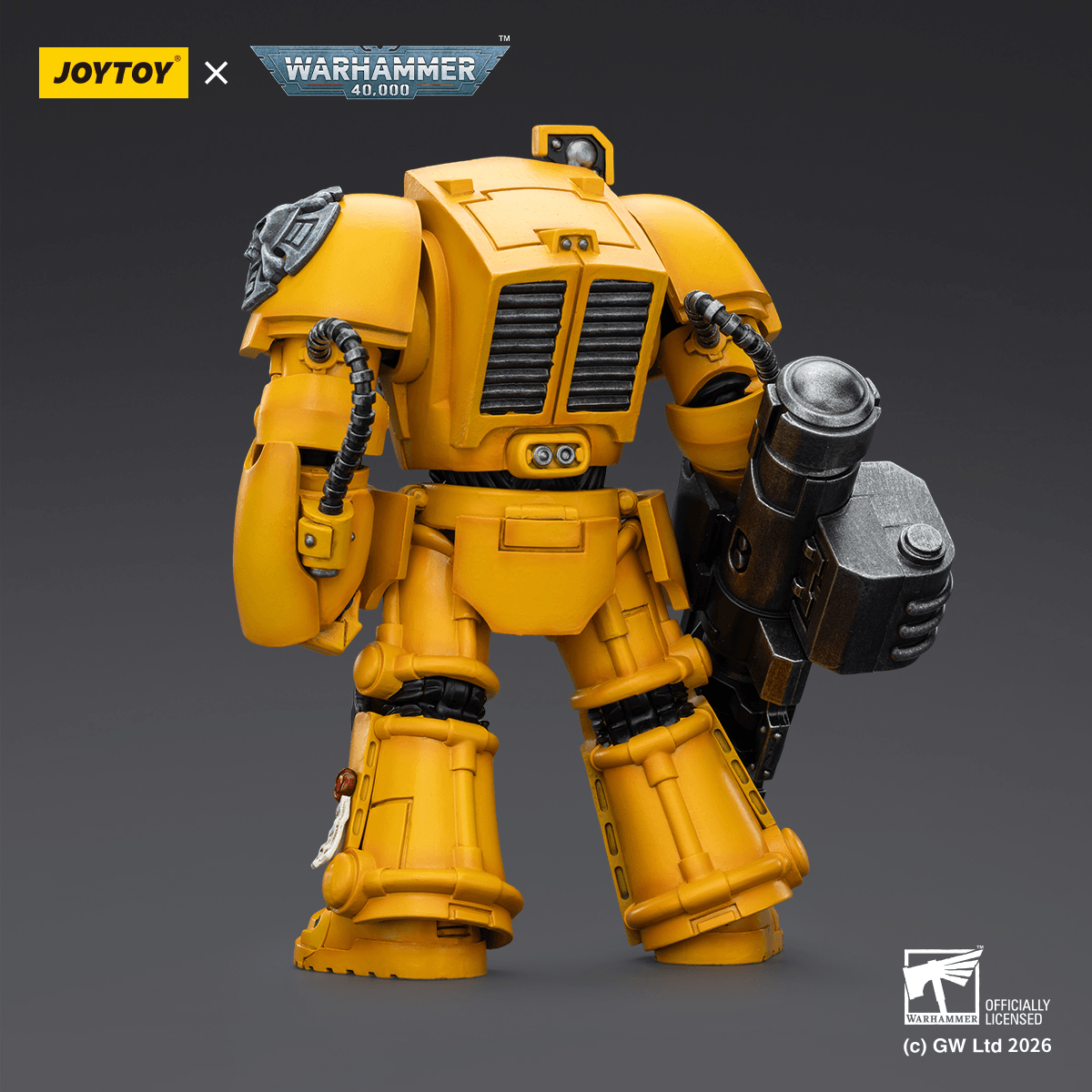 JOYTOY - Imperial Fists Terminator 3 with Power Fist and Assault Cannon
