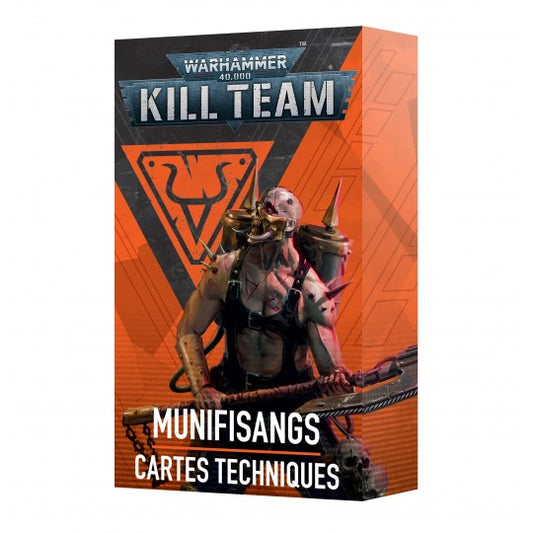 Kill Team: Goremongers (Munifisangs) Datacards/Cartes Techniques (FRENCH)