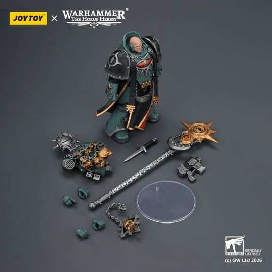 JOYTOY - Sons of Horus Dark Emissary Consul with Staff of Dark Authority