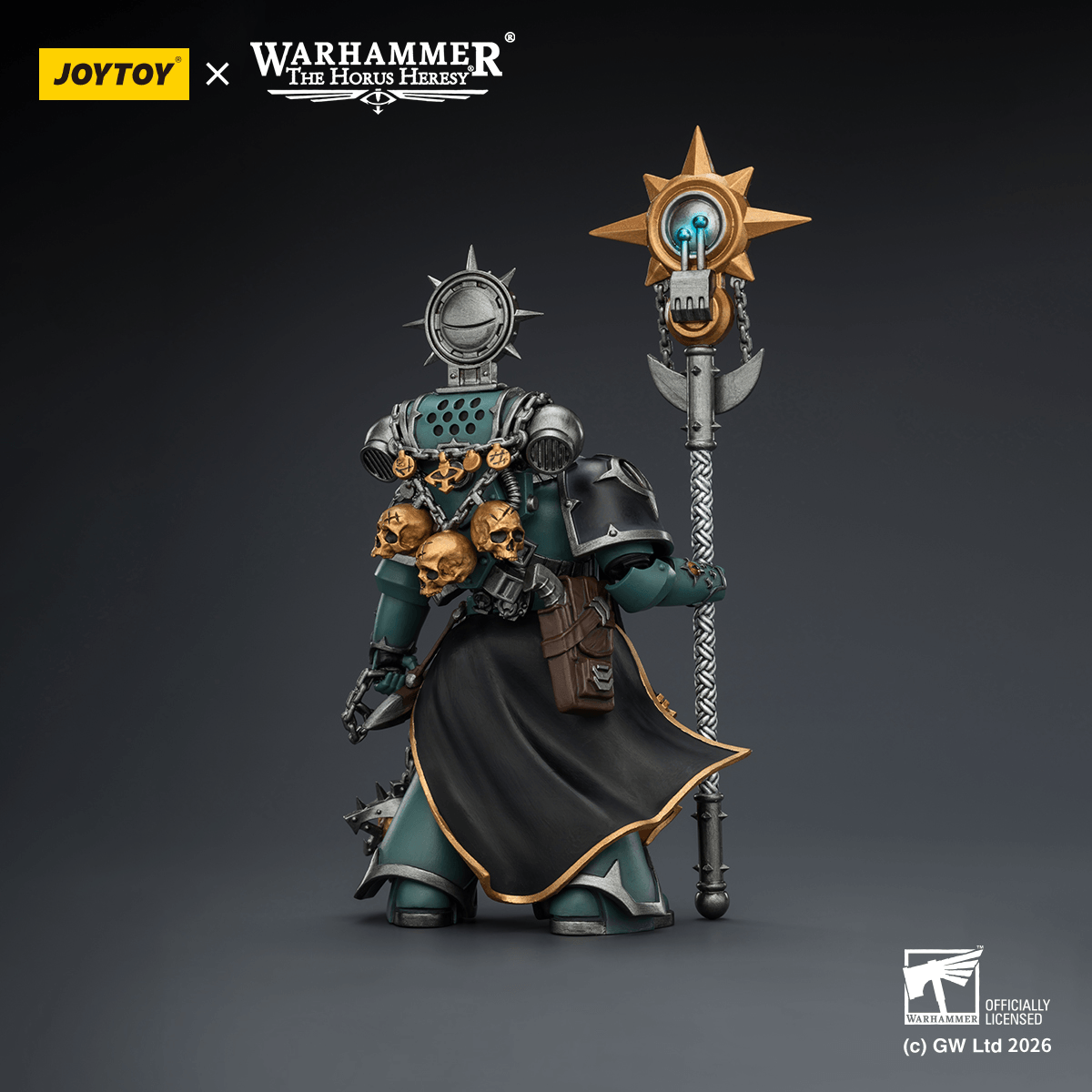 JOYTOY - Sons of Horus Dark Emissary Consul with Staff of Dark Authority