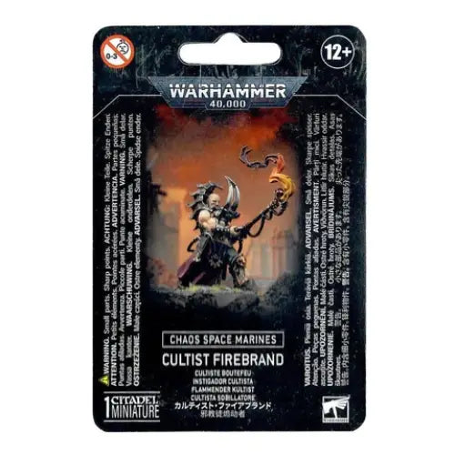 Warhammer 40,000 - Chaos Space Marines: Cultist Firebrand (GW Online Model)