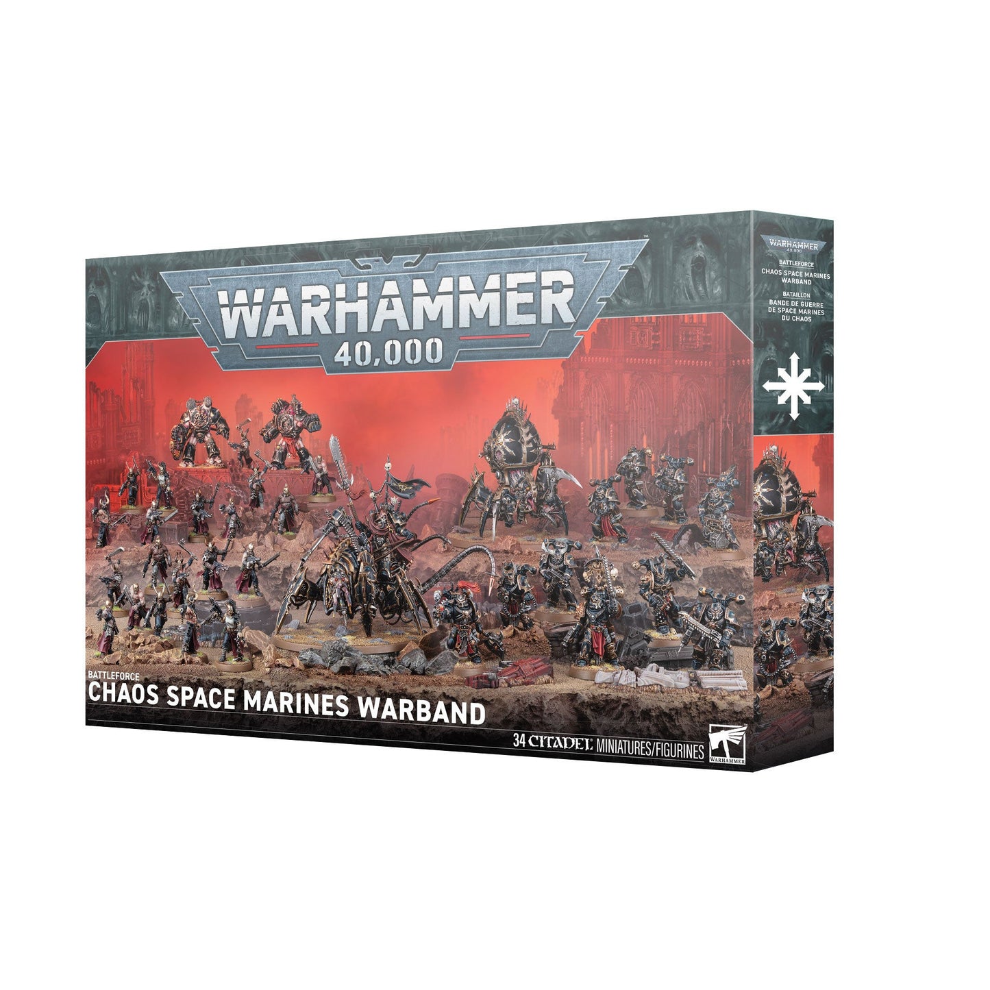 Warhammer 40,000 - Battleforce: Chaos Space Marines Warband (PRE-ORDER RELEASES JULY 11TH)