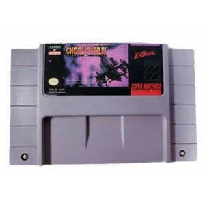 Super Nintendo Entertainment System game cartridge with 'Ch角ader III' on the label