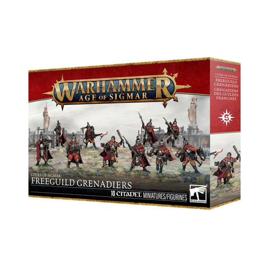 Warhammer Age of Sigmar - Cities of Sigmar: Freeguild Grenadiers (PRE-ORDER RELEASES MAY 30TH)