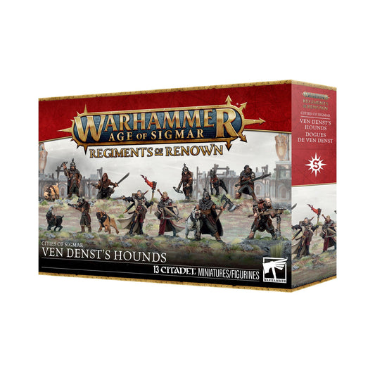 Warhammer Age of Sigmar - Cities of Sigmar: Ven Denst's Hounds (PRE-ORDER RELEASES MAY 30TH)