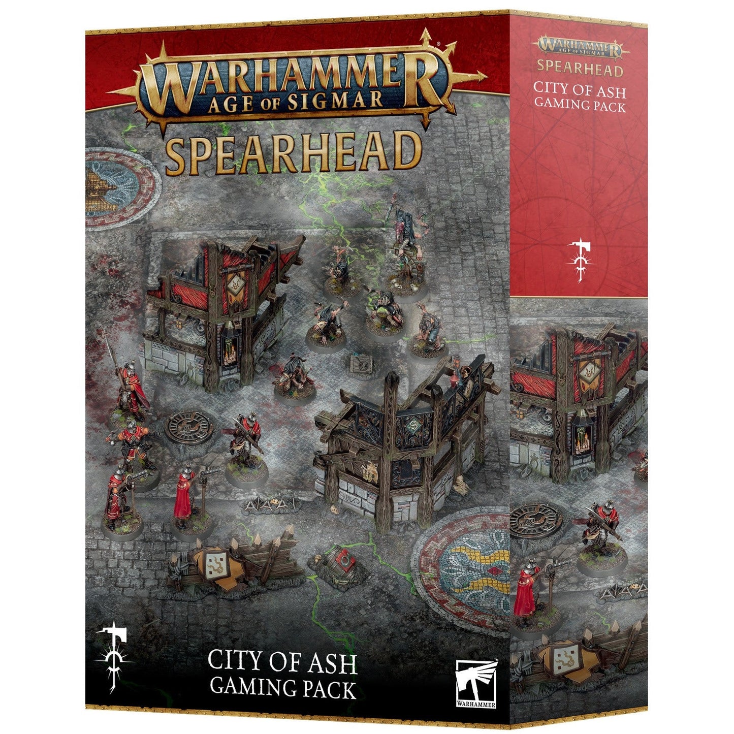 Warhammer Age of Sigmar - City of Ash Gaming Pack (English) (PRE-ORDER RELEASES JULY 4TH)