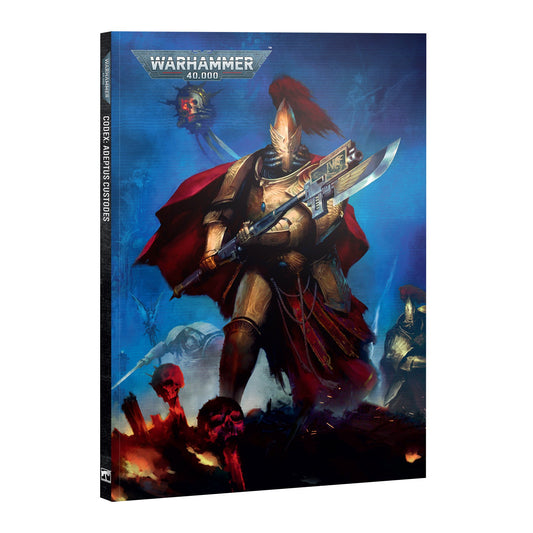 Warhammer 40,000 - Codex: Adeptus Custodes (English) (PRE-ORDER RELEASES OCT 17TH)