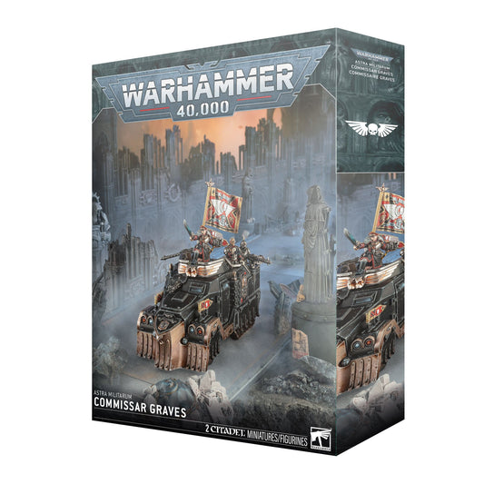Warhammer 40,000 - Astra Militarum: Commissar Graves
