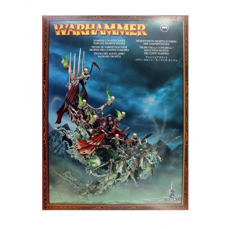 Warhammer Age of Sigmar - Soulblight Gravelords: Coven Throne/Mortis Engine (GW Online Model)