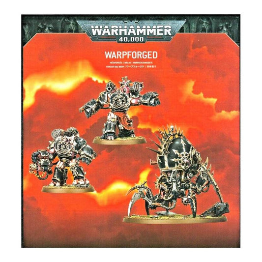 Warhammer 40,000 - Chaos Space Marines: "Warpforged" Venomcrawler and Obliterators (GW Online Model)