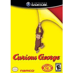 Curious George GameCube game cover with monkey character on yellow background