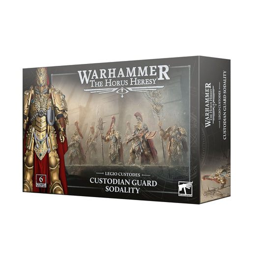 Warhammer The Horus Heresy - Custodian Guard Sodality (PRE-ORDER RELEASES APR 25TH)