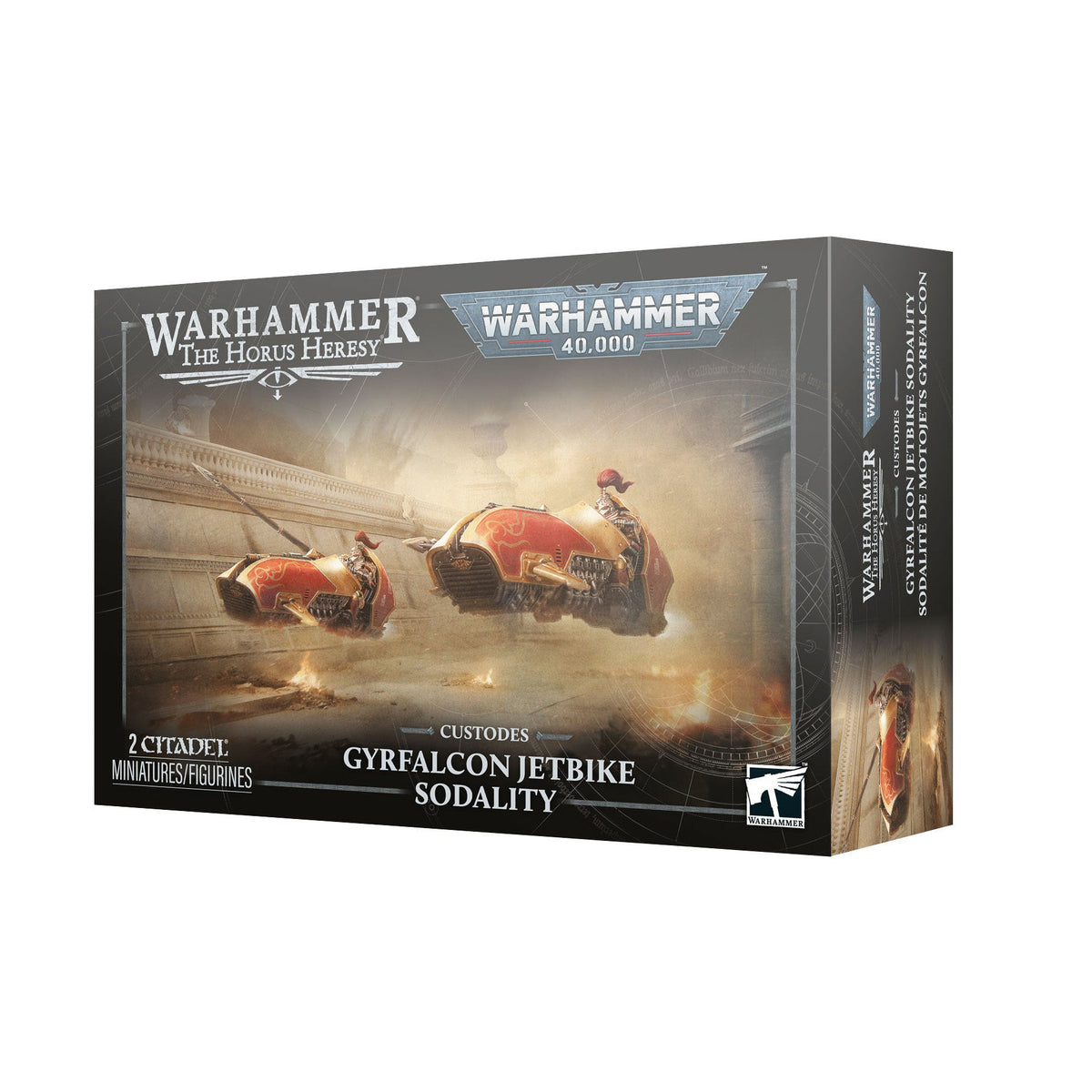 Warhammer The Horus Heresy - Custodes: Gyrfalcon Jetbike Sodality (PRE-ORDER RELEASES OCT 17TH)