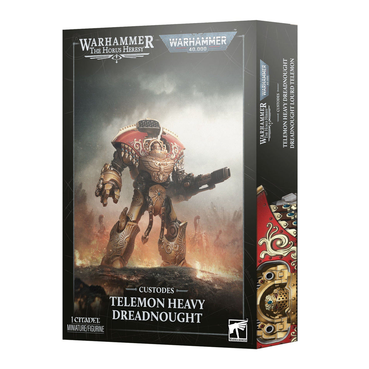 Warhammer The Horus Heresy - Custodes: Telemon Heavy Dreadnought (PRE-ORDER RELEASES OCT 17TH)