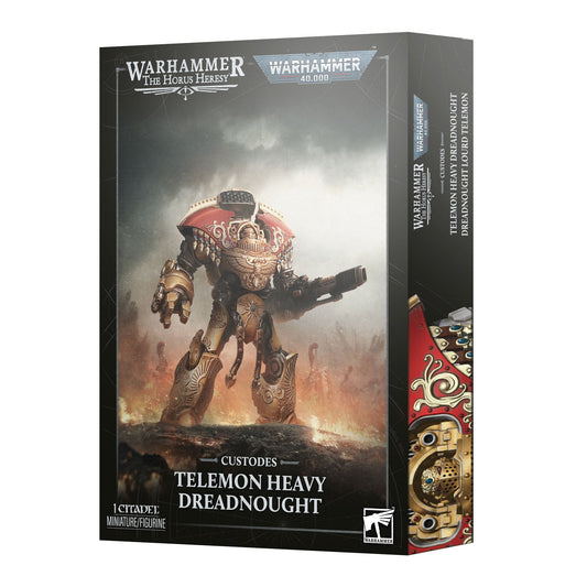 Warhammer The Horus Heresy - Custodes: Telemon Heavy Dreadnought (PRE-ORDER RELEASES OCT 17TH)
