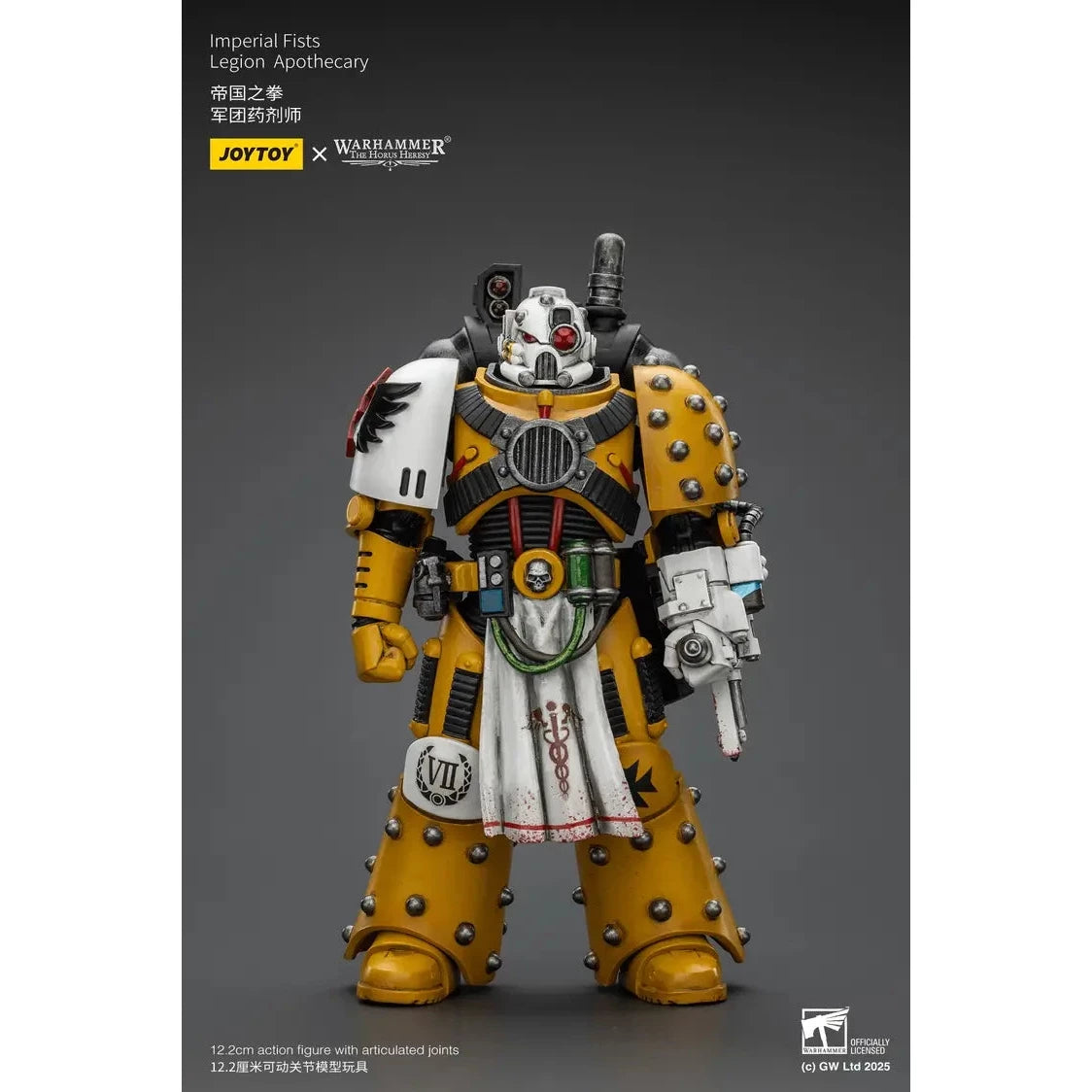 JOYTOY - Imperial Fists Legion Apothecary (PRE-ORDER RELEASES MARCH)