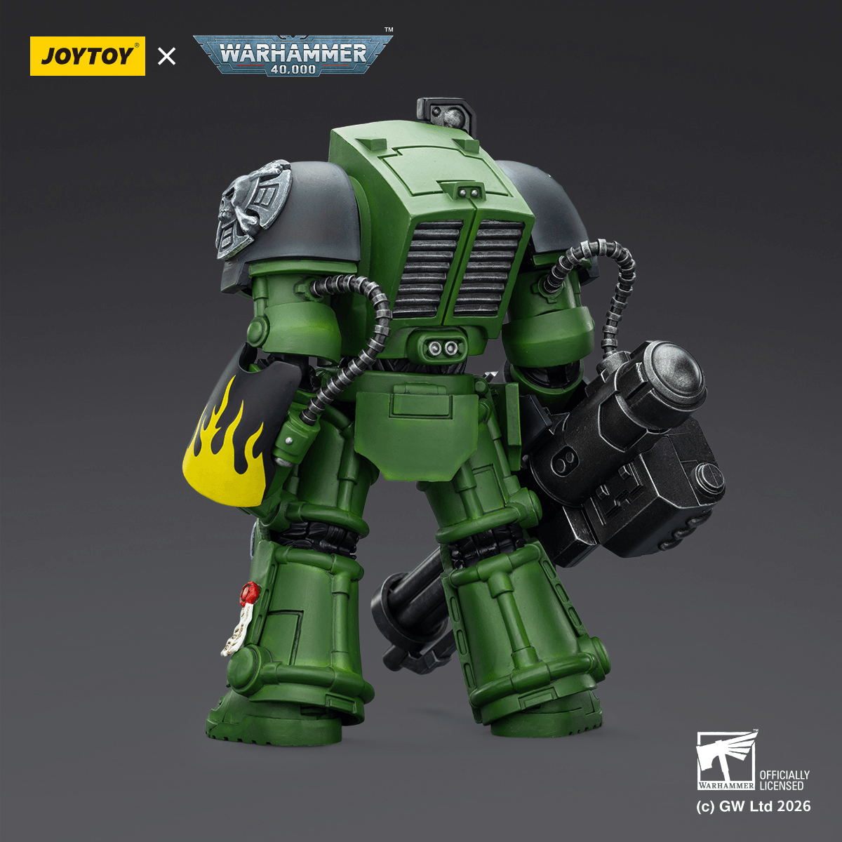 JOYTOY - Salamanders Terminator 3 with Power Fist and Assault Cannon