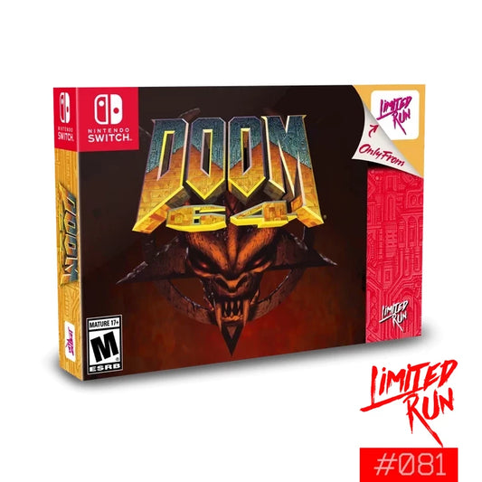 DOOM 64 Classic Edition (25th Anniversary Limited Run) [LRG #081] (Switch)