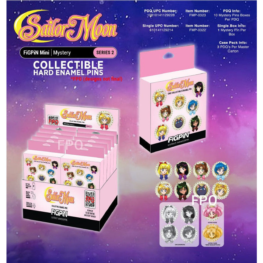 Figpin Sailor Moon Series 2 Mystery Minis