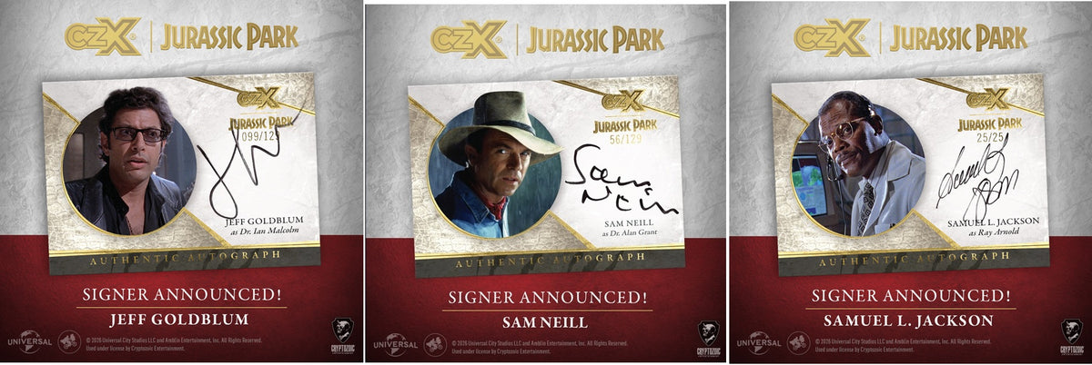 CZX Jurassic Park Trading Cards Hobby Box
