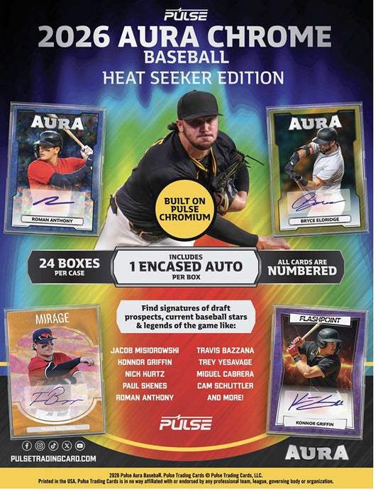 Pulse Aura Chrome Baseball 2026 Heat Seeker