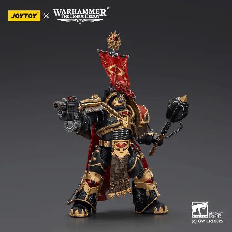 JOYTOY - Sons of Horus Legion Cataphractii Praetor with Combi-Melta and Power Maul (PRE-ORDER RELEASES MARCH)