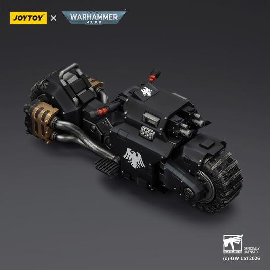 JOYTOY - Raven Guard Raider-pattern Combat Bike with twin-linked bolt rifles