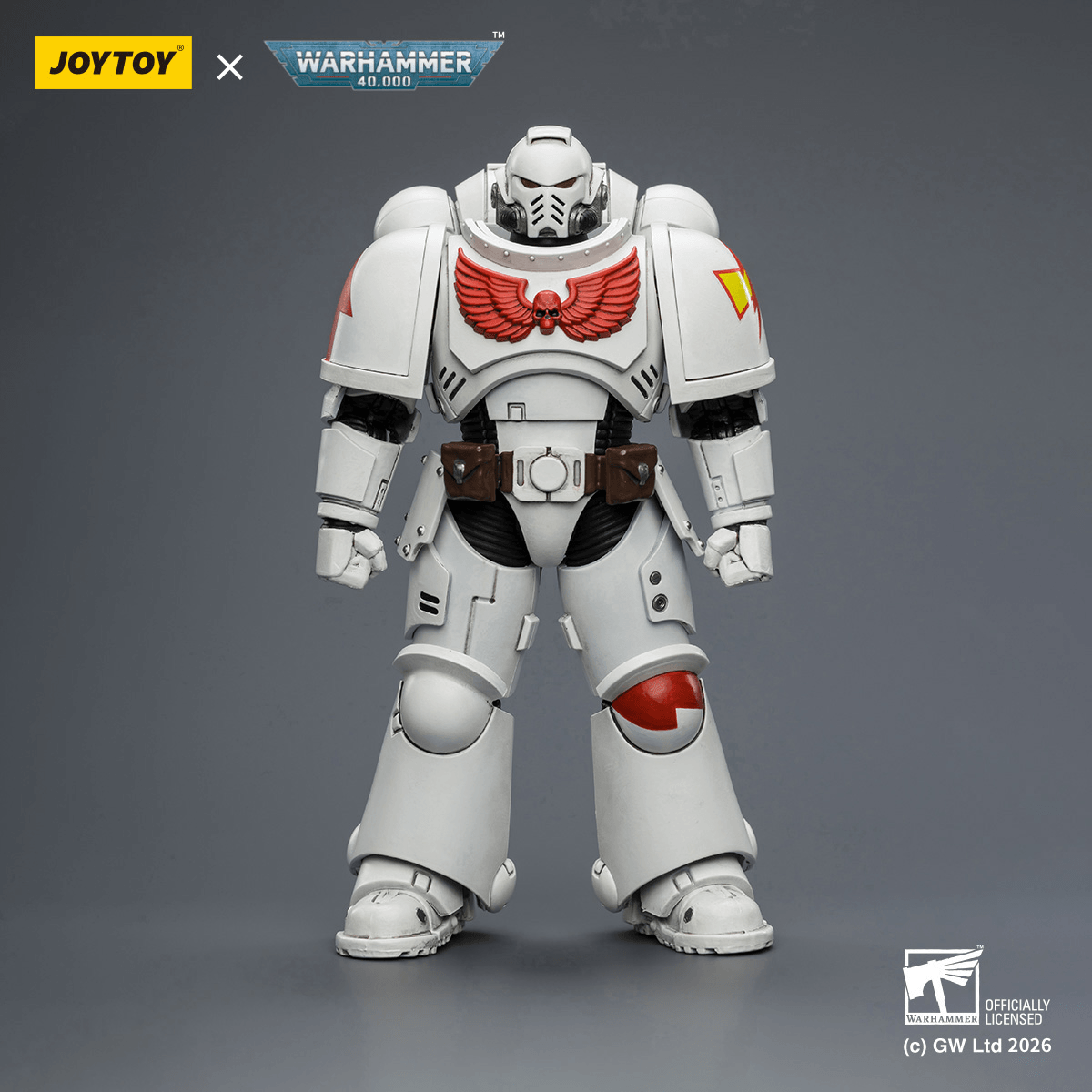 JOYTOY - White Scars Intercessor with Bolt Rifle, Bolt Pistol and Chainsword